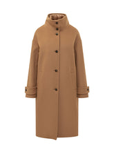 HERNO - Long Coat with High Collar - Brown - LIDIASHOPPING® - Official Website