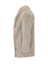 HERNO - Short Double Breasted Coat with Lapels - Beige - LIDIASHOPPING® - Official Website