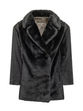 HERNO - Cappotto Corto Doppiopetto con Revers - Nero - LIDIASHOPPING® - Official Website
