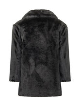 HERNO - Cappotto Corto Doppiopetto con Revers - Nero - LIDIASHOPPING® - Official Website