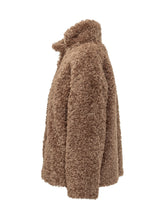 HERNO - Cappotto Corto con Collo Avvolgente - Marrone - LIDIASHOPPING® - Official Website