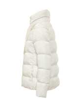 HERNO - Piumino Cappa con Nastri Decorativi - Bianco - LIDIASHOPPING® - Official Website