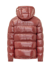 HERNO - Puffer Jacket with Hood and Zip - Red - LIDIASHOPPING® - Official Website