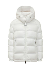 MONCLER - Maire Puffer Jacket with Hood - White - LIDIASHOPPING® - Official Website