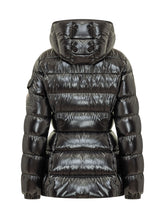 MONCLER - Piumino Barante con Vita Sagomata - Nero - LIDIASHOPPING® - Official Website