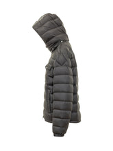 MONCLER - Piumino Verith con Cappuccio e Tasca - Nero - LIDIASHOPPING® - Official Website