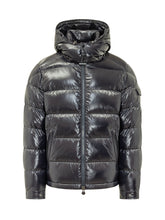 MONCLER - Piumino Maya - Blu - LIDIASHOPPING® - Official Website