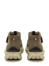 MONCLER - Stivaletti Trailgrip Stringati con Suola Carrarmato - Verde - LIDIASHOPPING® - Official Website