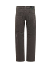 STONE ISLAND - Regular Straight Five Pocket Jeans - Brown - LIDIASHOPPING® - Official Website