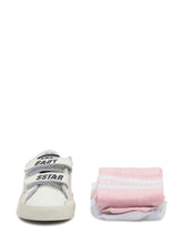 GOLDEN GOOSE KIDS - Set Baby School con Sneakers e Calze - Rosa - LIDIASHOPPING® - Official Website