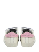 GOLDEN GOOSE KIDS - Set Baby School con Sneakers e Calze - Rosa - LIDIASHOPPING® - Official Website