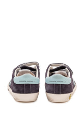 GOLDEN GOOSE KIDS - Old School Sneaker con Doppio Strap - Blu - LIDIASHOPPING® - Official Website