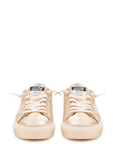 GOLDEN GOOSE KIDS - May Sneaker con Dettagli Lucidi - Oro - LIDIASHOPPING® - Official Website