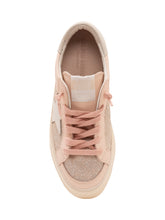 GOLDEN GOOSE KIDS - May Sneaker con Pannello Glitter - Rosa - LIDIASHOPPING® - Official Website