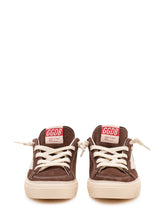 GOLDEN GOOSE KIDS - May Sneaker - Marrone - LIDIASHOPPING® - Official Website