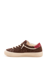 GOLDEN GOOSE KIDS - May Sneaker - Marrone - LIDIASHOPPING® - Official Website