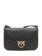 PINKO - Borsa a spalla Satchel Love - Nero - LIDIASHOPPING® - Official Website