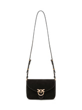 PINKO - Love Satchel Mini S Flap Bag - Black - LIDIASHOPPING® - Official Website