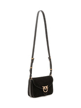 PINKO - Love Satchel Mini S Flap Bag - Black - LIDIASHOPPING® - Official Website