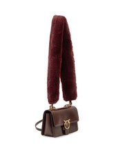 PINKO - Borsa Love One Mini con Catena - Rosso - LIDIASHOPPING® - Official Website