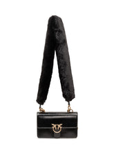 PINKO - Borsa Love One Mini con Catena - Nero - LIDIASHOPPING® - Official Website