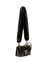 PINKO - Borsa Love One Mini con Catena - Nero - LIDIASHOPPING® - Official Website