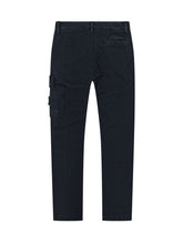 STONE ISLAND KIDS - Cargo Trousers - Blue - LIDIASHOPPING® - Official Website