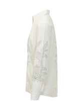 OUR LEGACY - Camicia Beyond con Stampa Illustrata - Bianco - LIDIASHOPPING® - Official Website