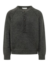 OUR LEGACY - Maglia Shore Henley con Bottoni - Nero - LIDIASHOPPING® - Official Website