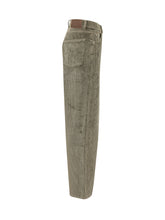 OUR LEGACY - Pantaloni Vast Cut a Coste - Verde - LIDIASHOPPING® - Official Website