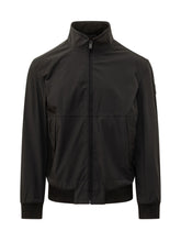BOSS - Olik Jacket with High Collar and Concealed Fastening - Black - LIDIASHOPPING® - Official Website