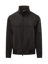 BOSS - High Neck Jacket with Sleeve Pocket - Black - LIDIASHOPPING® - Official Website