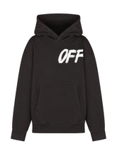 OFF-WHITE KIDS - Hoodie with Sleeve Prints - Black - LIDIASHOPPING® - Official Website