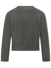 MARANT ÉTOILE - Cardigan Lona con Motivo Logo sul Petto - Grigio - LIDIASHOPPING® - Official Website
