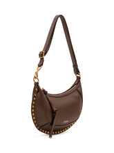 ISABEL MARANT - Borsa Oskan Moon con Borchie - Marrone - LIDIASHOPPING® - Official Website