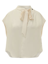 ISABEL MARANT - Camicia Selene con Collo a Fiocco - Bianco - LIDIASHOPPING® - Official Website