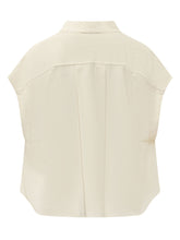 ISABEL MARANT - Camicia Selene con Collo a Fiocco - Bianco - LIDIASHOPPING® - Official Website