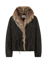 ISABEL MARANT - Parka Charone con Collo Voluminoso - Nero - LIDIASHOPPING® - Official Website
