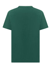 POLO RALPH LAUREN KIDS - T-shirt with Logo and Number Application - Green - LIDIASHOPPING® - Official Website