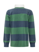 POLO RALPH LAUREN KIDS - Striped Rugby Polo Shirt - Multicolor - LIDIASHOPPING® - Official Website