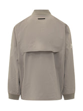 FEAR OF GOD ESSENTIALS - Giacca Half Zip con Stampa sulle Maniche - Grigio - LIDIASHOPPING® - Official Website