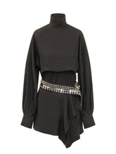 IRO - Abito Voggy con Dettagli Applicati - Nero - LIDIASHOPPING® - Official Website