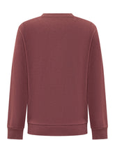 BALMAIN KIDS - Crew Neck Sweatshirt with Shoulder Buttons - Red - LIDIASHOPPING® - Official Website