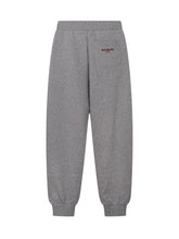 BALMAIN KIDS - Joggers with Elasticated Waist - Grey - LIDIASHOPPING® - Official Website
