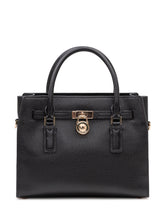 MICHAEL MICHAEL KORS - Borsa Satchel con Doppio Manico - Nero - LIDIASHOPPING® - Official Website