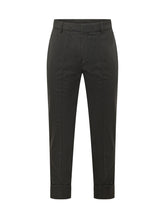 CRUNA - Pantaloni Carrot Fit con Risvolti - Nero - LIDIASHOPPING® - Official Website