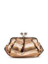 WEEKEND by MAX MARA - Clutch Drappeggiata con Applicazioni - Beige - LIDIASHOPPING® - Official Website