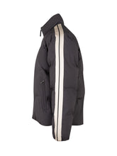 PALM ANGELS - Piumino con Bande Laterali - Nero - LIDIASHOPPING® - Official Website