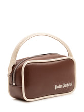 PALM ANGELS - Borsa a Spalla con Logo - Marrone - LIDIASHOPPING® - Official Website
