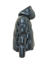 STELLA MCCARTNEY KIDS - Piumino Lucido con Cappuccio - Blu - LIDIASHOPPING® - Official Website